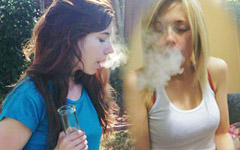 水タバコを嗜む世界の清き女子大生たち。うっとり目がイッちゃってる娘もいるよねｗｗｗ