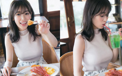 コントみたいにデカい美巨乳モデル泉里香(28)のスレンダー神ボディー!